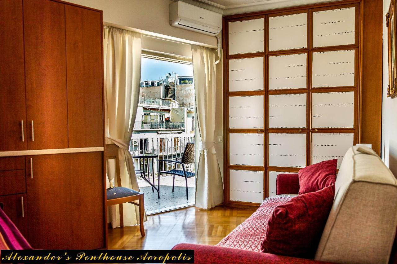 Alexander'S Penthouse Atenas Exterior foto