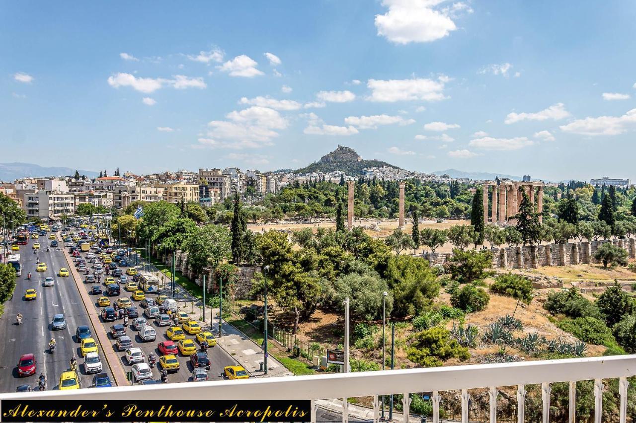 Alexander'S Penthouse Atenas Exterior foto