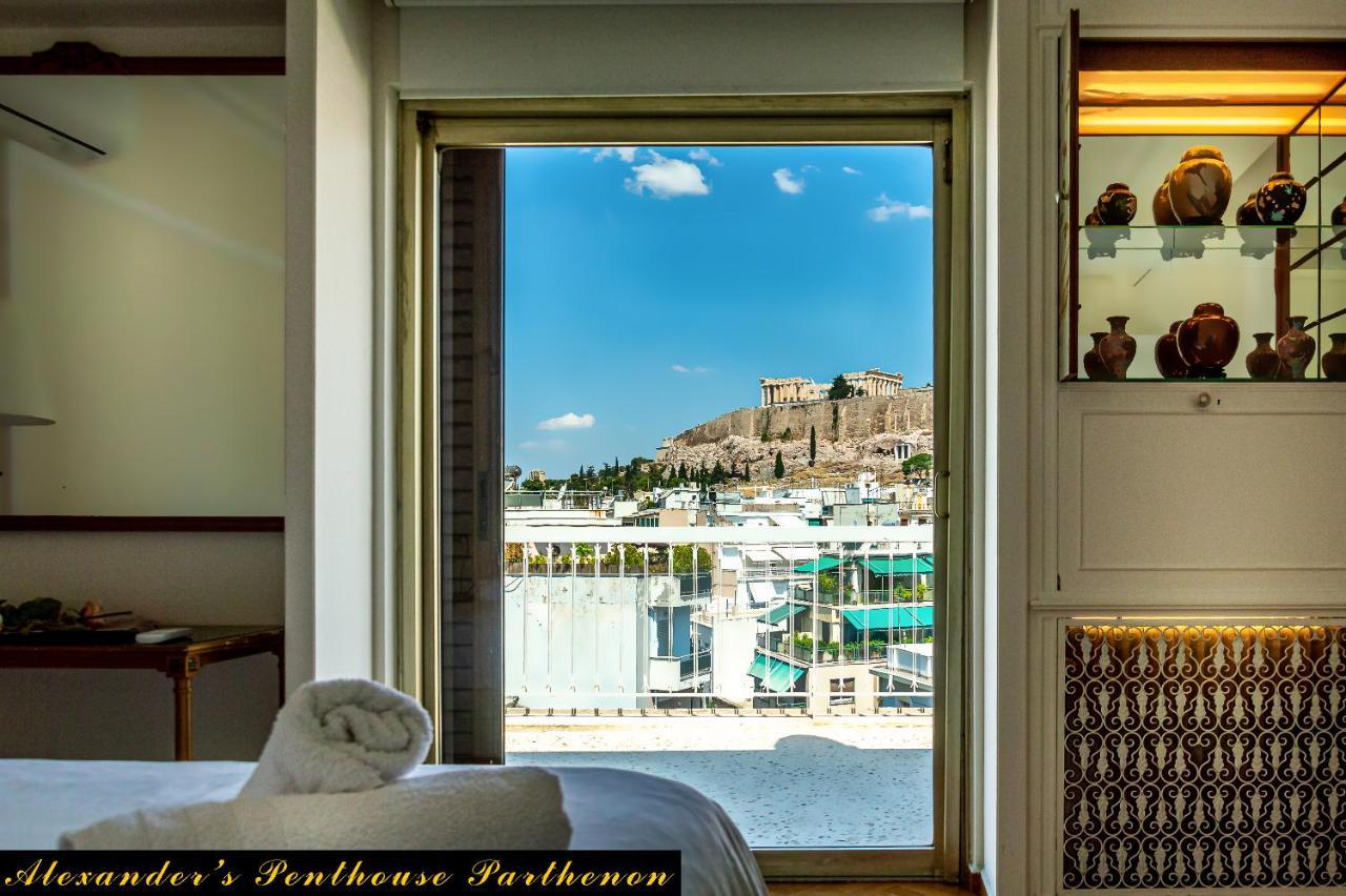 Alexander'S Penthouse Atenas Exterior foto