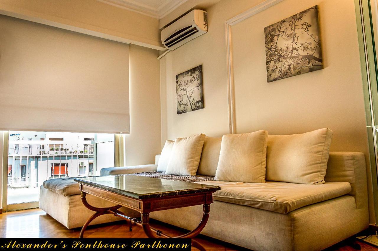 Alexander'S Penthouse Atenas Exterior foto