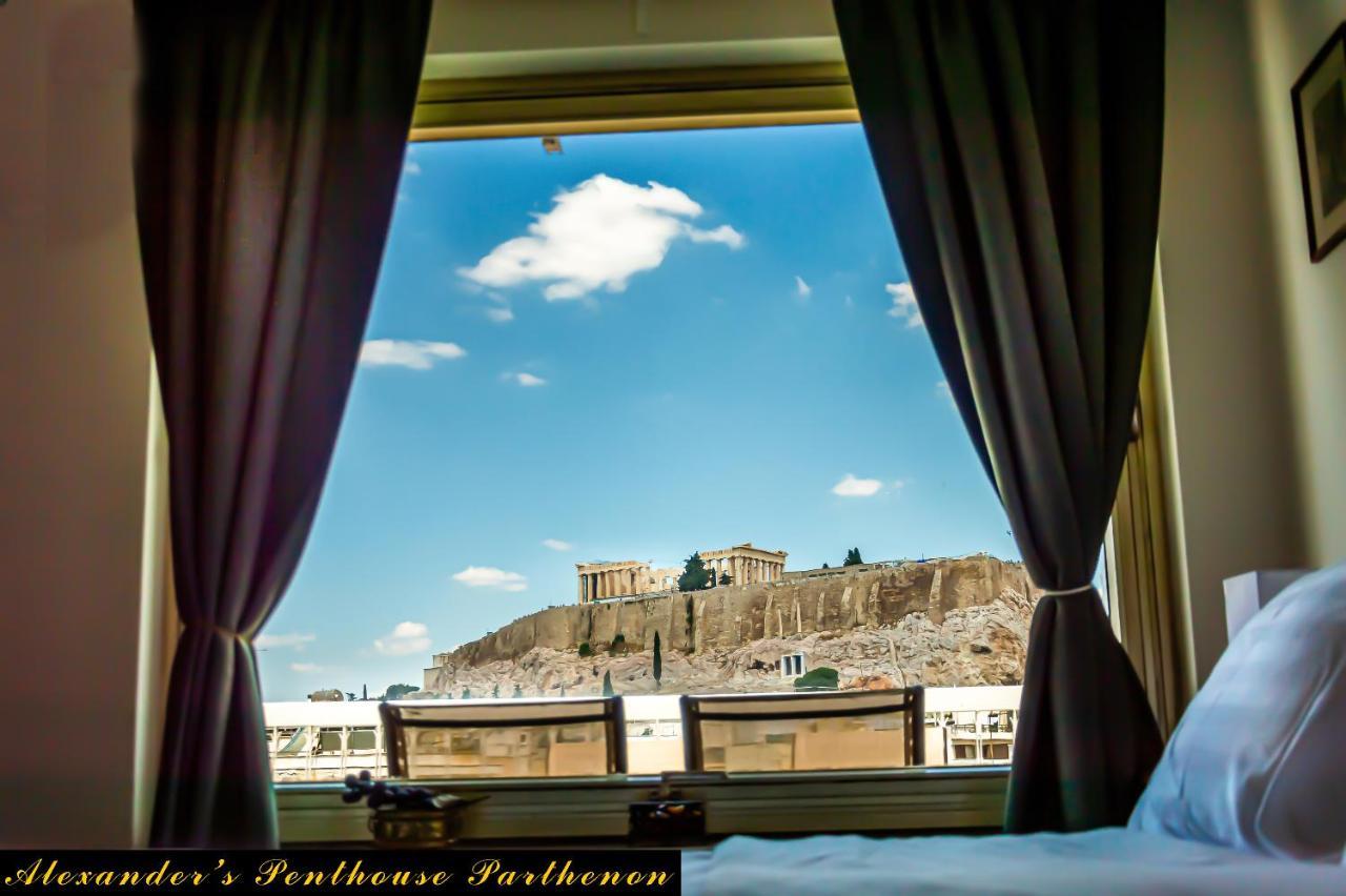 Alexander'S Penthouse Atenas Exterior foto