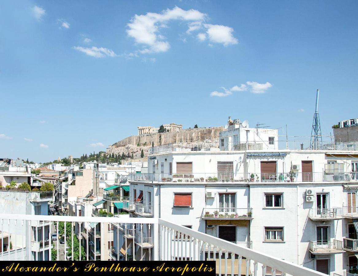 Alexander'S Penthouse Atenas Exterior foto