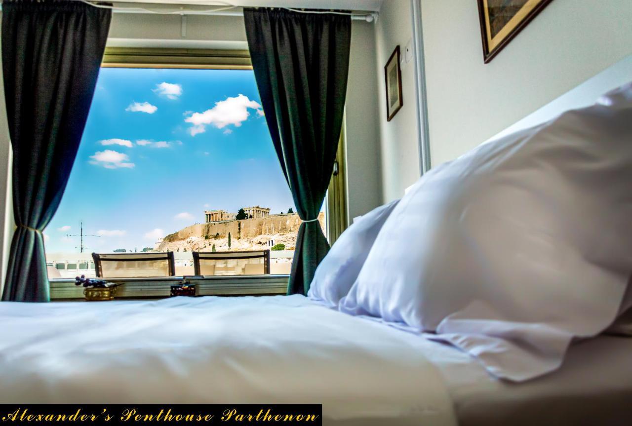 Alexander'S Penthouse Atenas Exterior foto